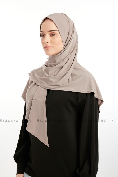 Nermin - Steen Grijs Sandy Scarfs Hijab