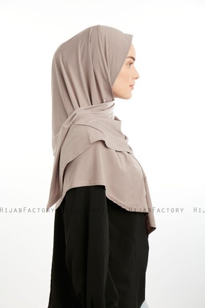 Nermin - Steen Grijs Sandy Scarfs Hijab