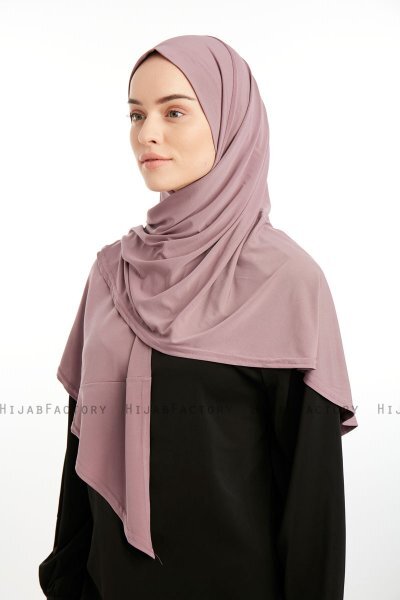 Nermin - Donker Roze Sandy Scarfs Hijab