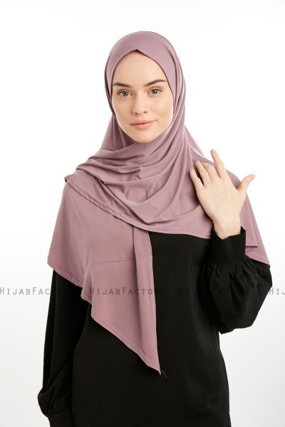 Nermin - Donker Roze Sandy Scarfs Hijab