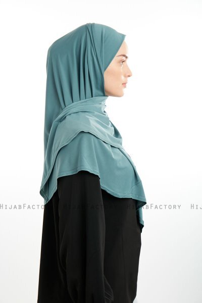 Nermin - Emerald Sandy Scarfs Hijab
