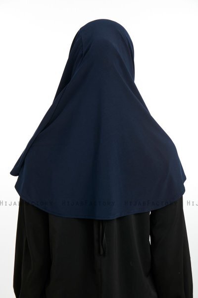 Ilay - Marineblauw Sandy Turban Hijab