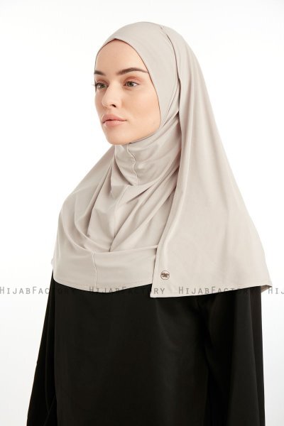 Ilay - Licht Taupe Sandy Turban Hijab