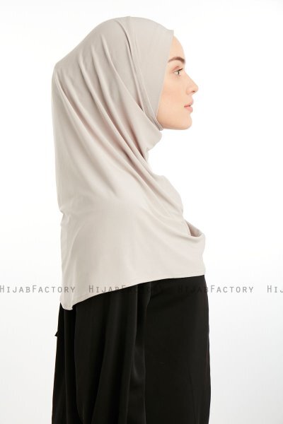 Ilay - Licht Taupe Sandy Turban Hijab