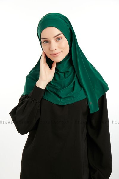 Ilay - Donkergroen Sandy Turban Hijab