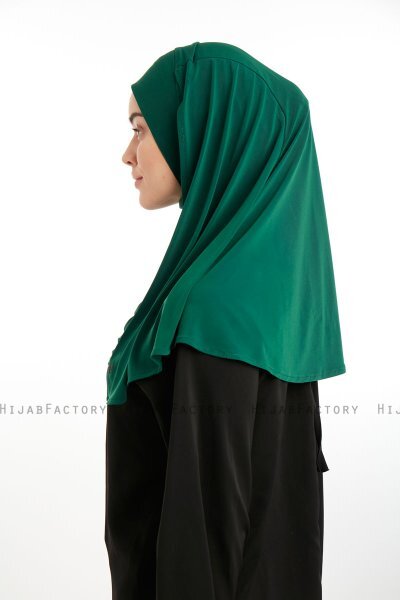 Ilay - Donkergroen Sandy Turban Hijab