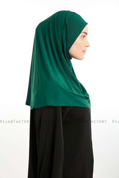Ilay - Donkergroen Sandy Turban Hijab