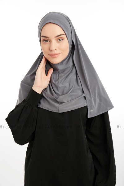 Ilay - Donker Grijs Sandy Turban Hijab