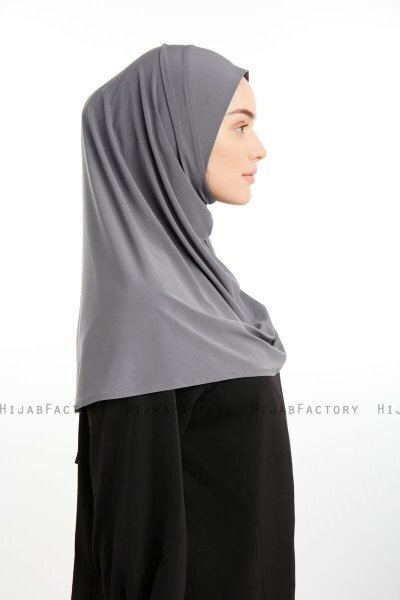 Ilay - Donker Grijs Sandy Turban Hijab