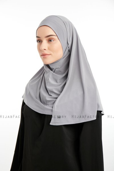 Ilay - Lichtgrijs Sandy Turban Hijab
