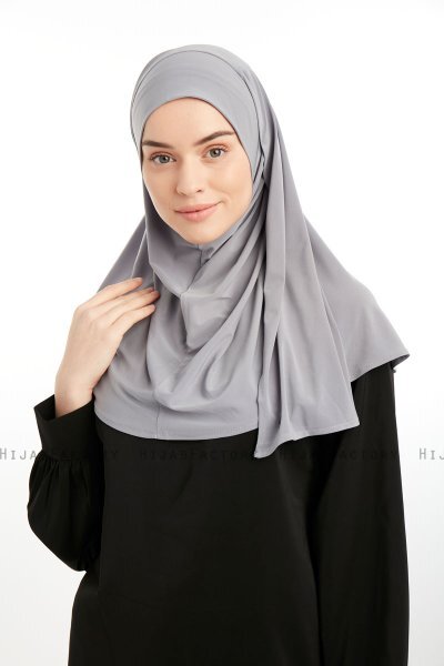 Ilay - Lichtgrijs Sandy Turban Hijab