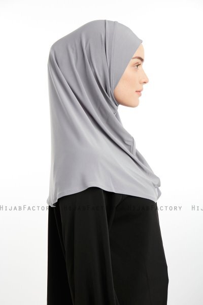 Ilay - Lichtgrijs Sandy Turban Hijab