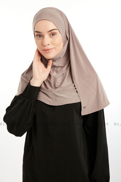 Ilay - Steen Grijs Sandy Turban Hijab