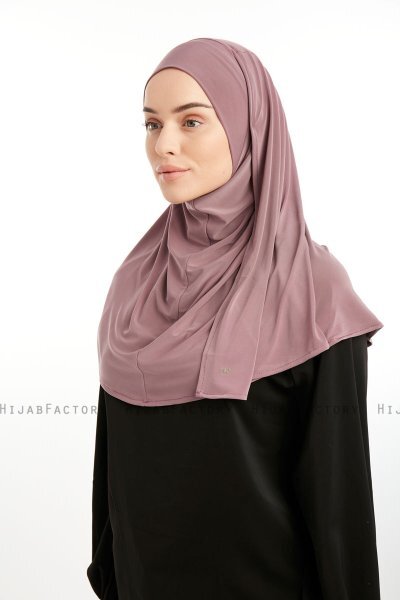 Ilay - Donker Roze Sandy Turban Hijab