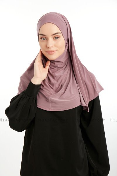 Ilay - Donker Roze Sandy Turban Hijab