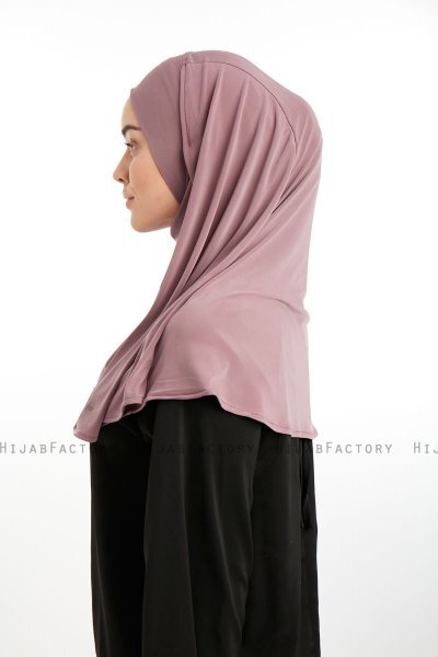 Ilay - Donker Roze Sandy Turban Hijab
