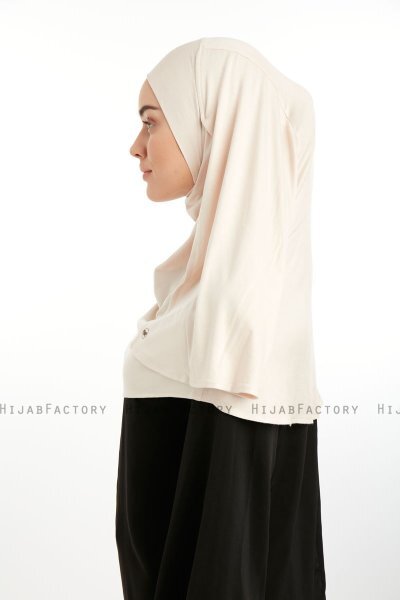 Feriha - Licht Taupe Viscose Turban Hijab