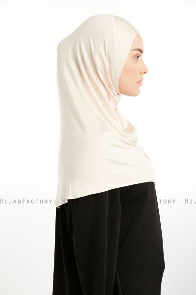 Feriha - Licht Taupe Viscose Turban Hijab