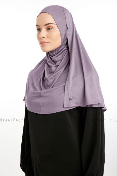 Feriha - Donkerpaars Viscose Turban Hijab