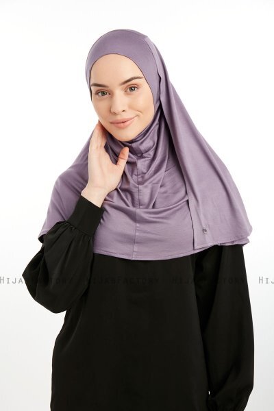 Feriha - Donkerpaars Viscose Turban Hijab