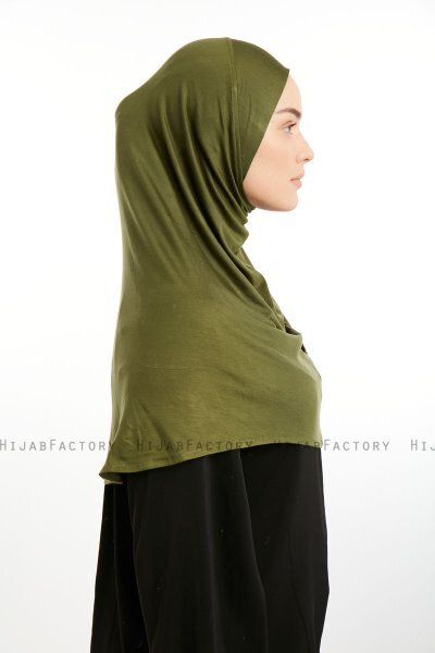 Feriha - Khaki Viscose Turban Hijab