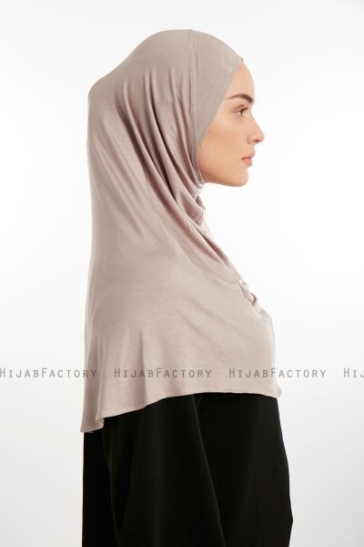 Feriha - Steen Grijs Viscose Turban Hijab