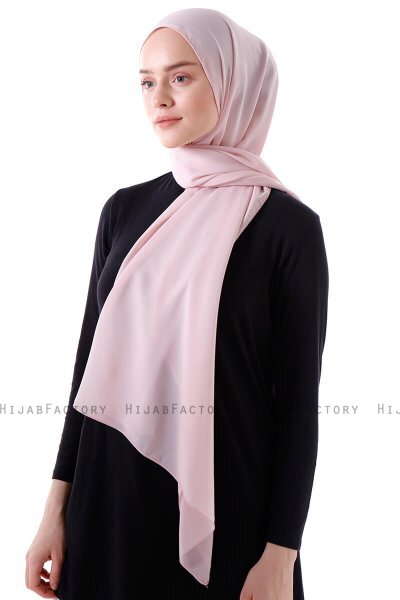 Hadise - Oudroze Chiffon Hijab