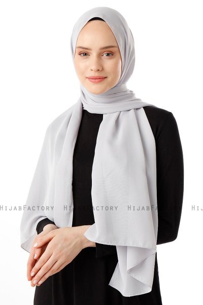 Hadise - Iceblue Chiffon Hijab