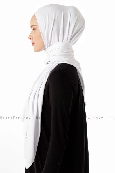 Neylan - Wit Basic Jersey Hijab