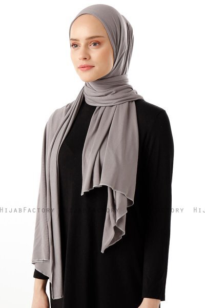 Neylan - Grijs Basic Jersey Hijab