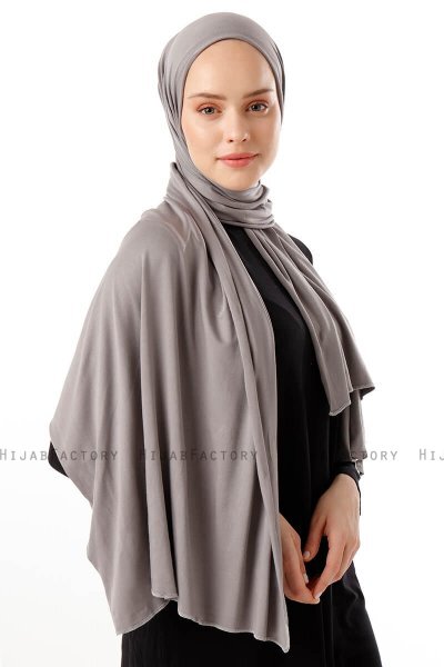 Neylan - Grijs Basic Jersey Hijab