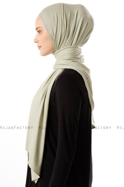 Neylan - Licht Groen Basic Jersey Hijab