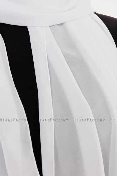 Esra - Wit Chiffon Hijab