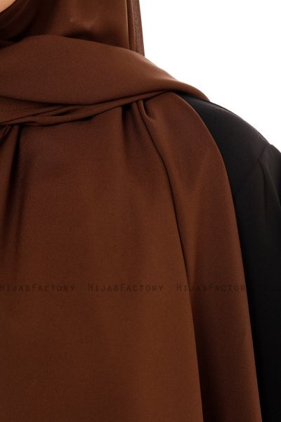 Esra - Bruin Chiffon Hijab
