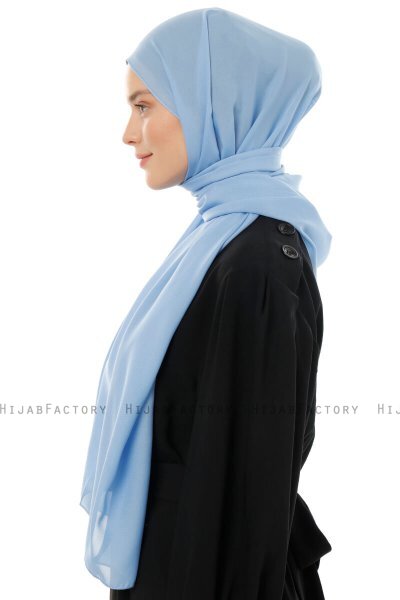 Esra - Lichtblauw Chiffon Hijab