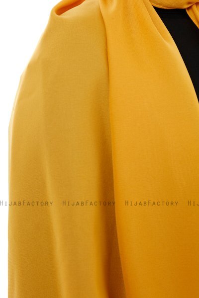 Esra - Mosterd Chiffon Hijab