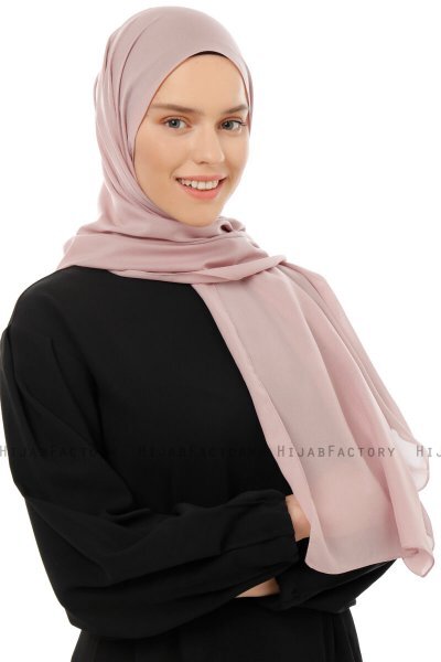 Esra - Donker Roze Chiffon Hijab