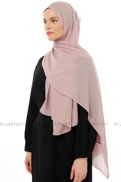 Esra - Donker Roze Chiffon Hijab