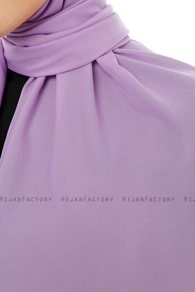 Esra - Lichtpaars Chiffon Hijab