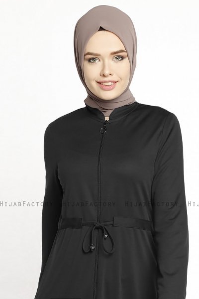 Emine - Zwart Abaya - Miss Cazibe