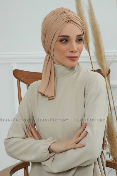 Amy - Sand Katoen Turban