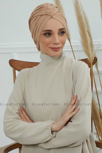 Amy - Sand Katoen Turban