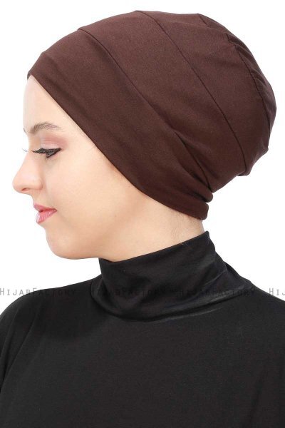 Stella - Bruin Katoen Turban