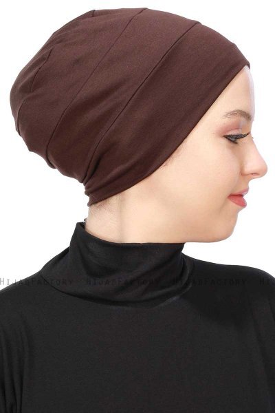 Stella - Bruin Katoen Turban