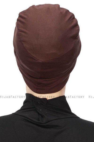 Stella - Bruin Katoen Turban