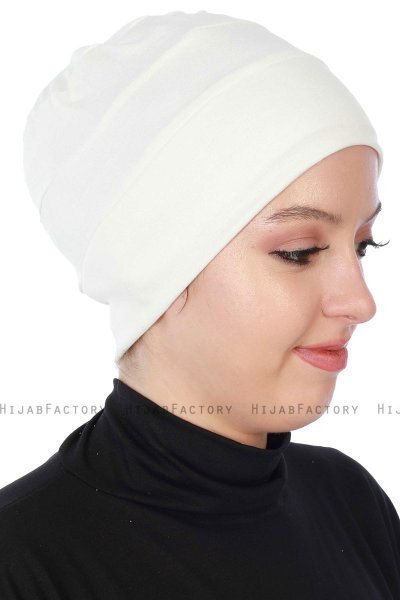 Stella - Creme Katoen Turban