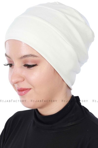 Stella - Creme Katoen Turban