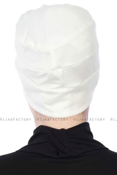 Stella - Creme Katoen Turban