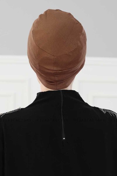 Stella - Caramel Katoen Turban