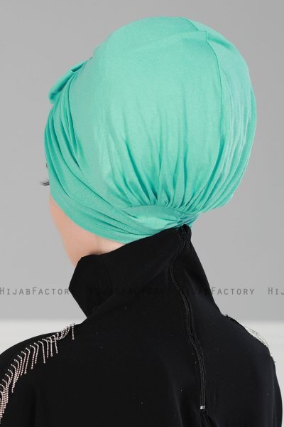 Agnes - Turkoois Katoen Turban - Ayse Turban